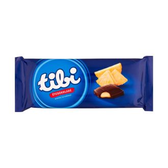 Tibi étcsokoládé ananász ízű krémmel (90g)