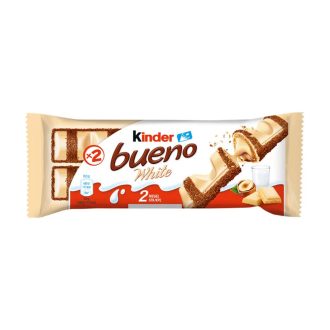   Kinder Bueno White Mogyorókrémes Fehércsokoládé Szelet (2 x 19,5g)