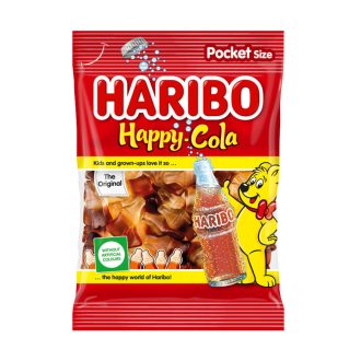 Haribo Happy Cola kólaízű gumicukor (100g)