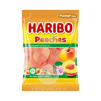 Haribo Peaches Barackos gumicukor (80g)