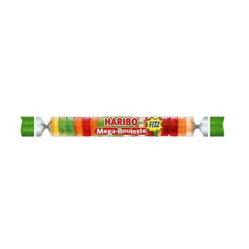 Haribo Mega Roulette Fizz savanyú gumicukor (45g)