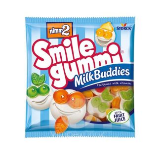   nimm2 Smilegummi Vitaminos gyümölcsös gumicukorka tejjel (90g)