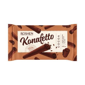 Roshen Konafetto Kakaós Krémmel Töltött Ostyarúd (140g)