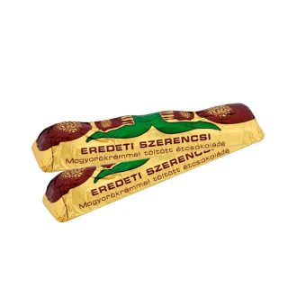   Szerencsi Retró Szelet Étcsokoládés Mogyorókrémes (38g)
