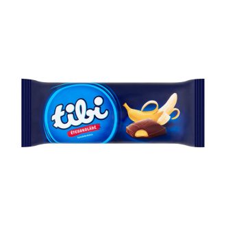 Tibi étcsokoládé banánkrémmel töltve (90g)
